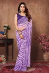 Gc Gaurvi lace Work Georgette Printed Sarees Wholesale Shop In Surat
